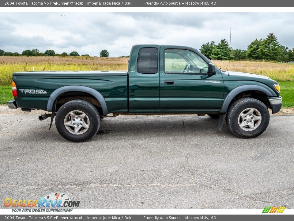 2004 Toyota Tacoma V6 PreRunner Xtracab Imperial Jade Mica / Oak Photo #3