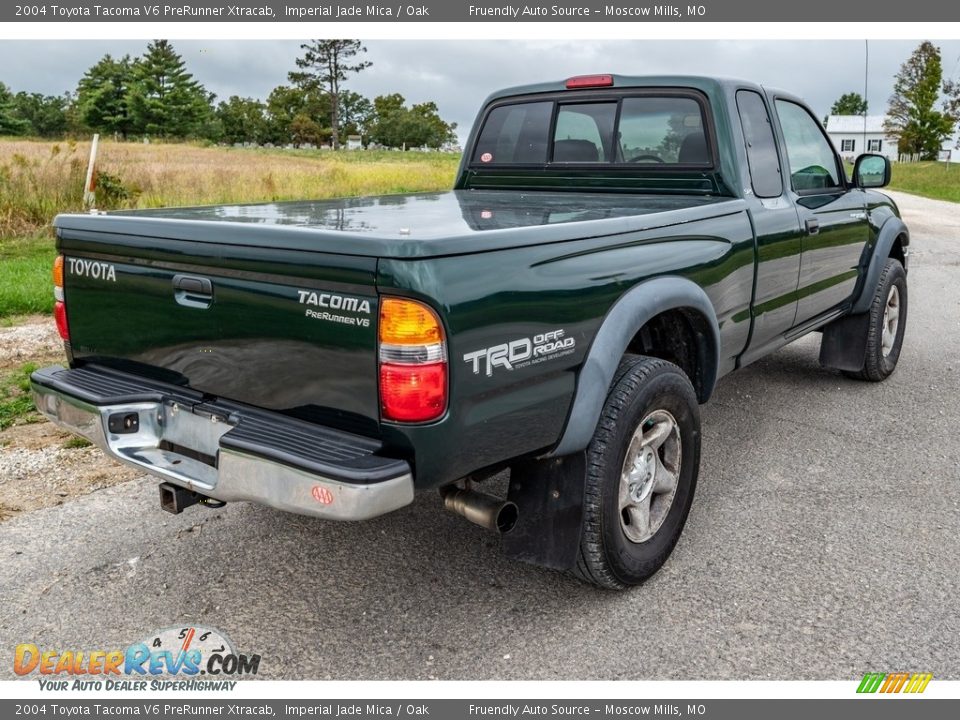 2004 Toyota Tacoma V6 PreRunner Xtracab Imperial Jade Mica / Oak Photo #4