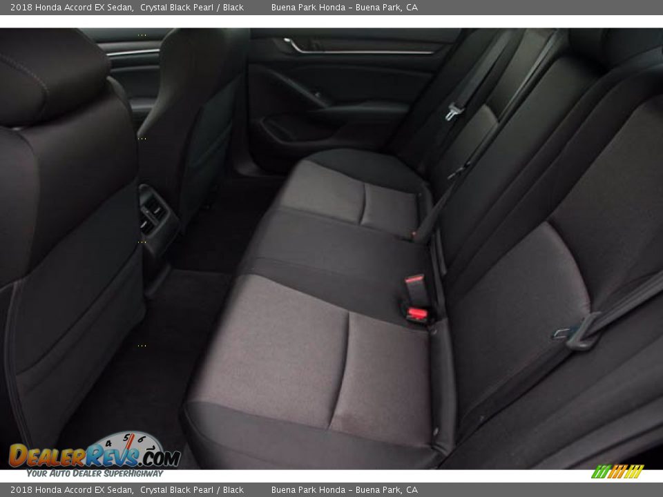 2018 Honda Accord EX Sedan Crystal Black Pearl / Black Photo #4