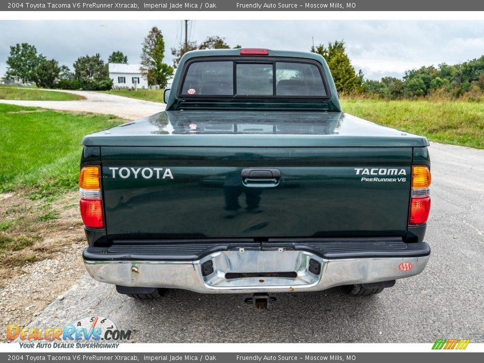 2004 Toyota Tacoma V6 PreRunner Xtracab Imperial Jade Mica / Oak Photo #5