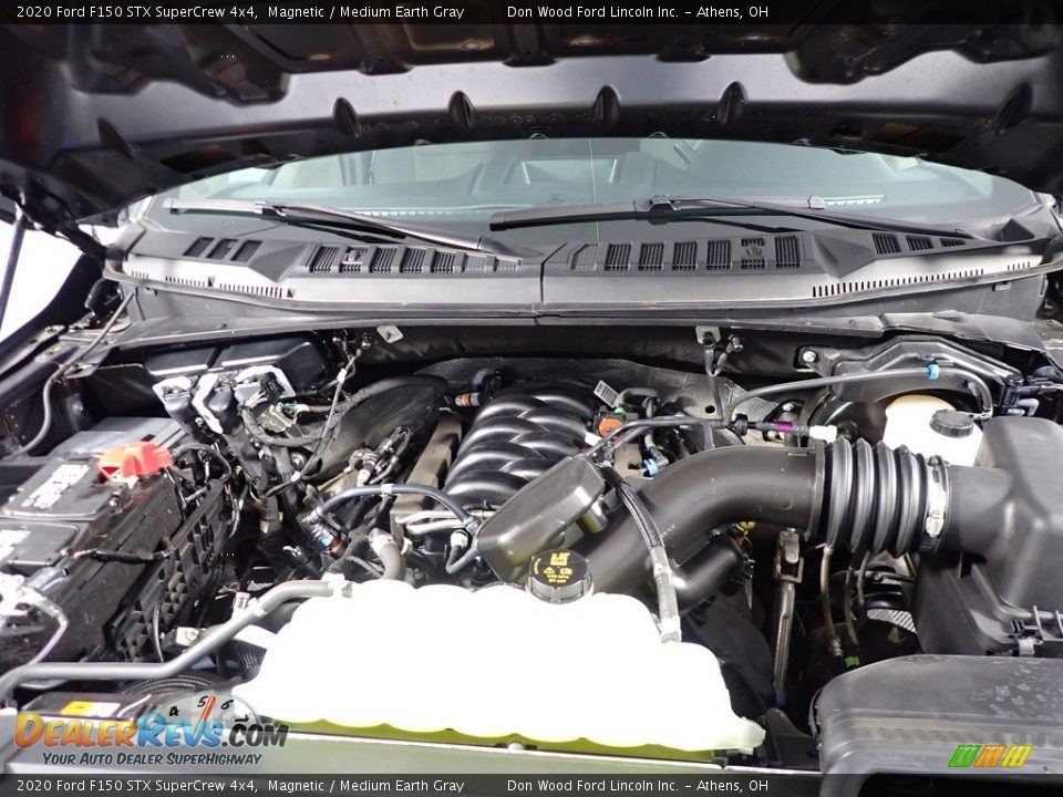 2020 Ford F150 STX SuperCrew 4x4 Magnetic / Medium Earth Gray Photo #7