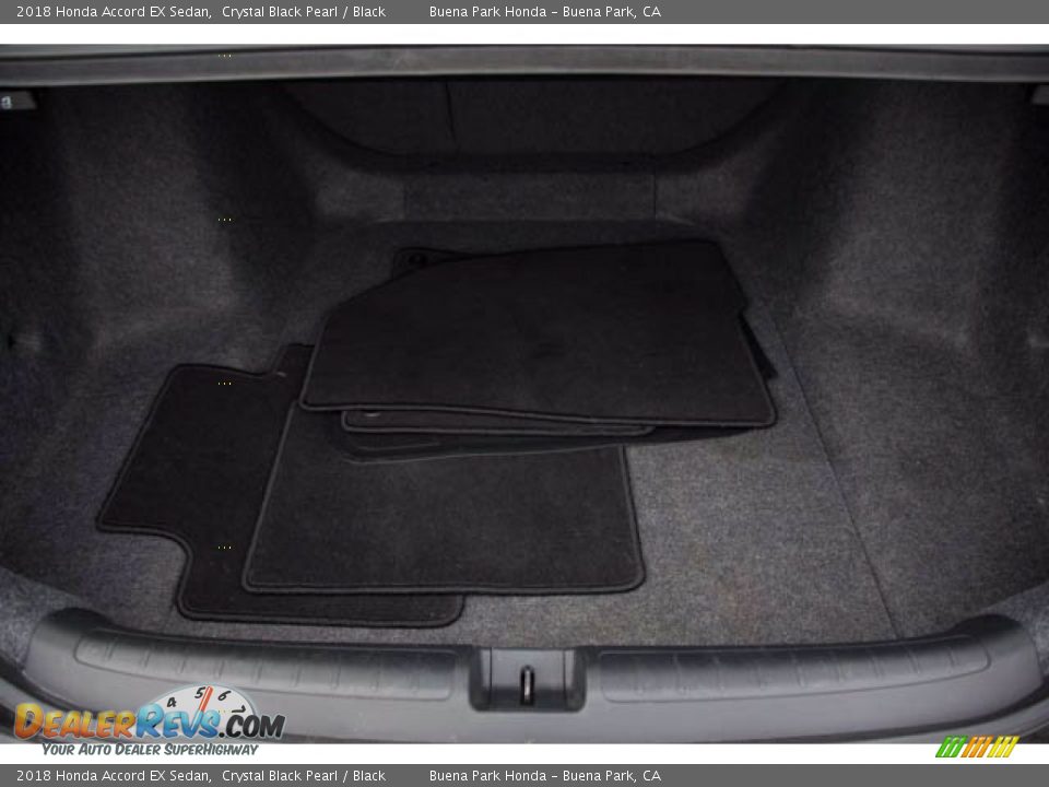 2018 Honda Accord EX Sedan Crystal Black Pearl / Black Photo #19