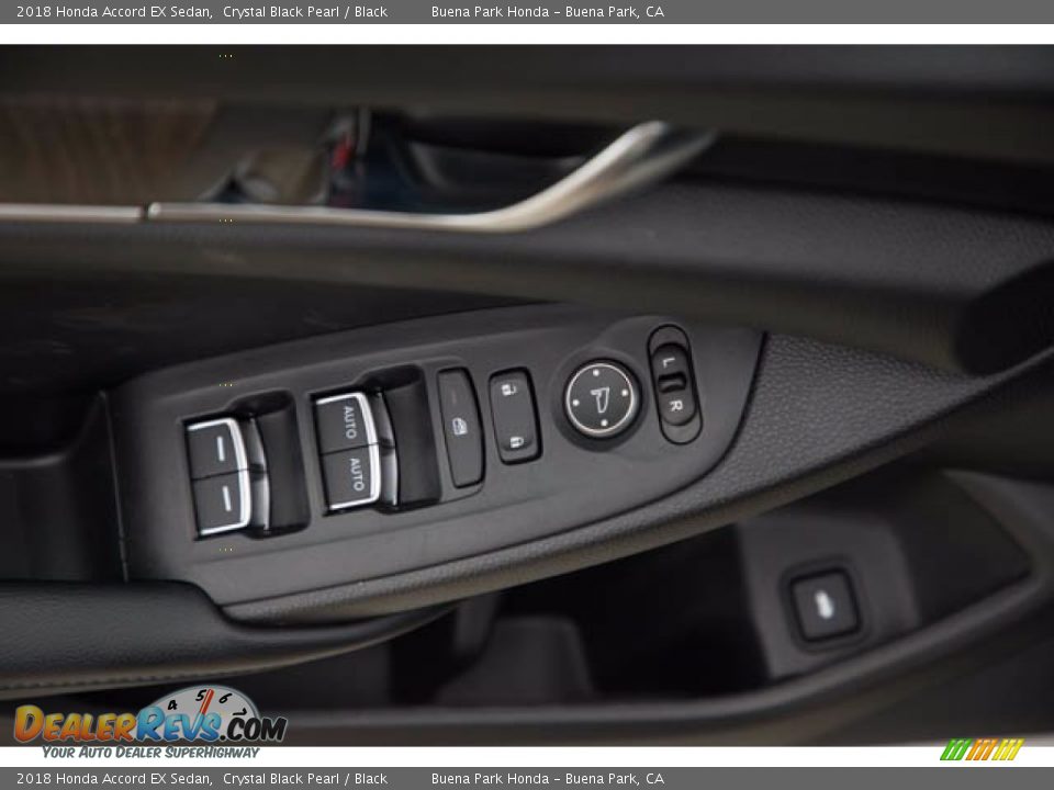 2018 Honda Accord EX Sedan Crystal Black Pearl / Black Photo #28