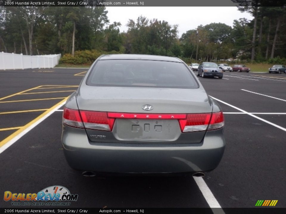 2006 Hyundai Azera Limited Steel Gray / Gray Photo #5