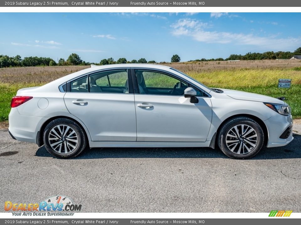 2019 Subaru Legacy 2.5i Premium Crystal White Pearl / Ivory Photo #3