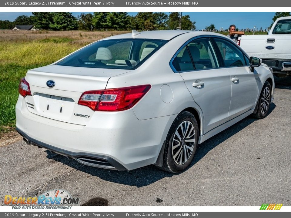 2019 Subaru Legacy 2.5i Premium Crystal White Pearl / Ivory Photo #4