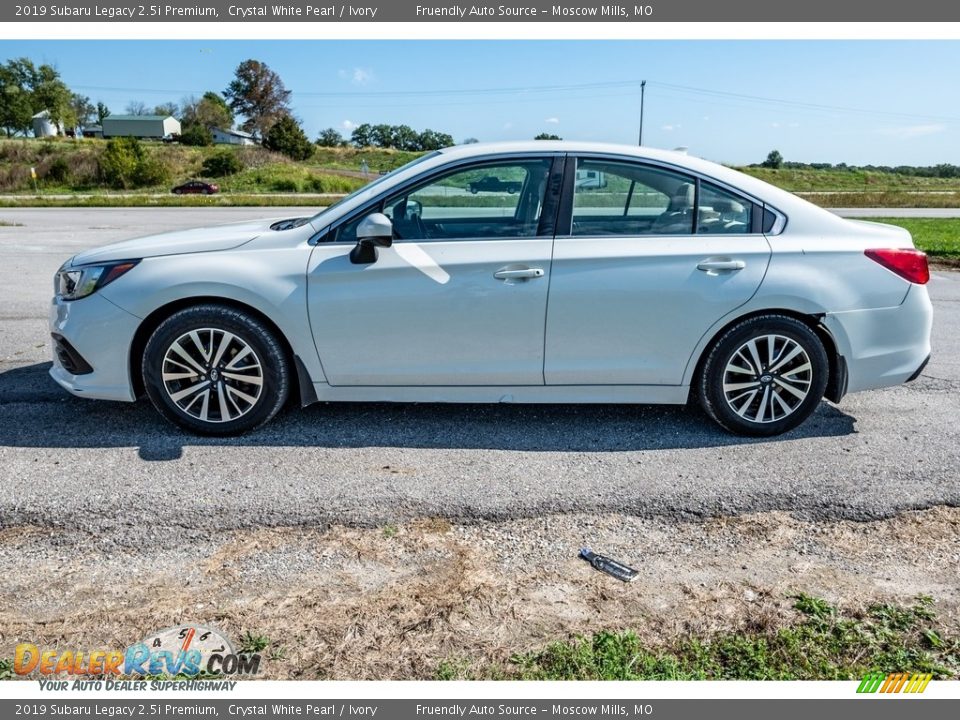 2019 Subaru Legacy 2.5i Premium Crystal White Pearl / Ivory Photo #7