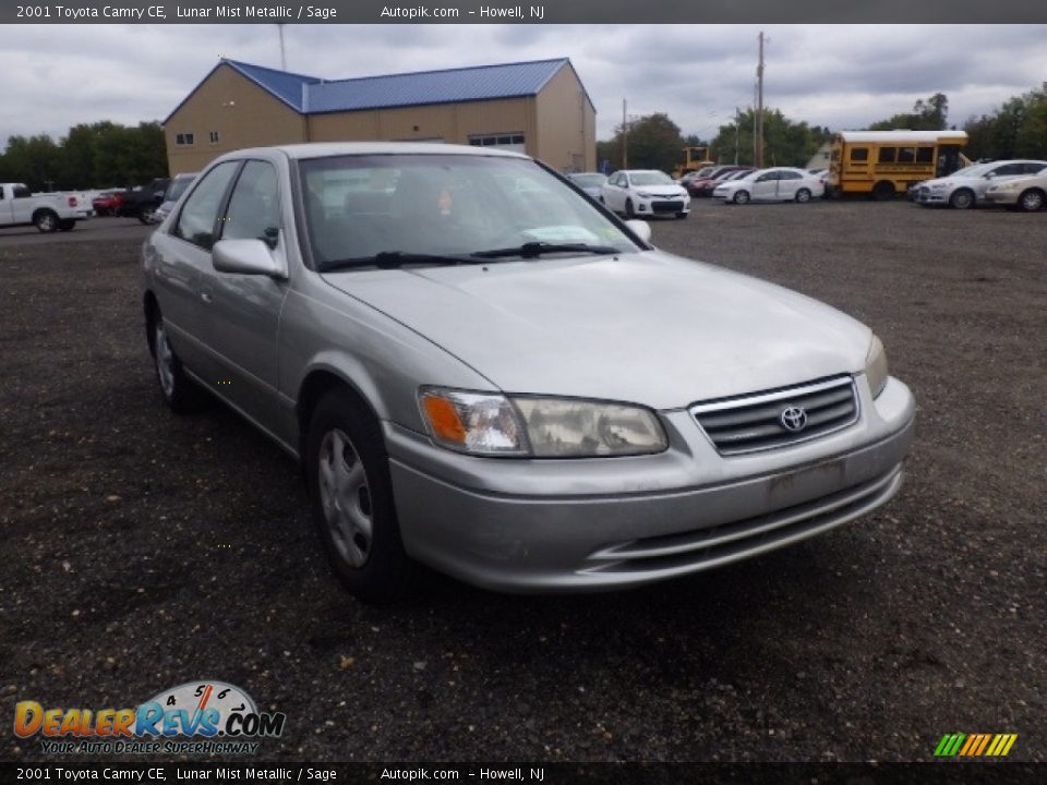 2001 Toyota Camry CE Lunar Mist Metallic / Sage Photo #3