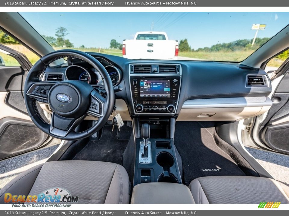2019 Subaru Legacy 2.5i Premium Crystal White Pearl / Ivory Photo #24