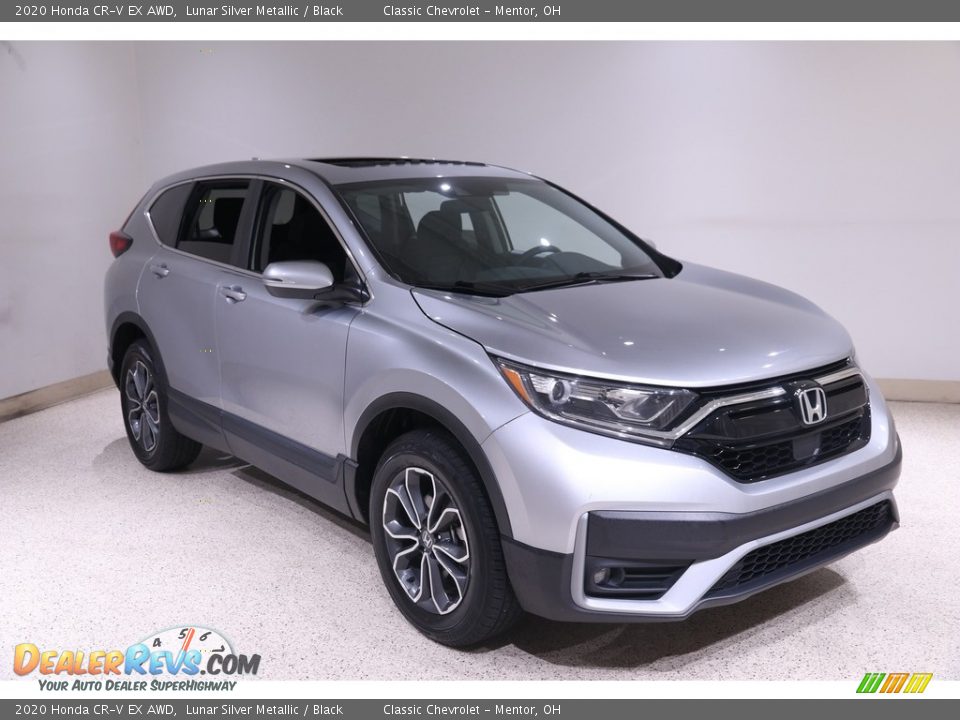 Front 3/4 View of 2020 Honda CR-V EX AWD Photo #1