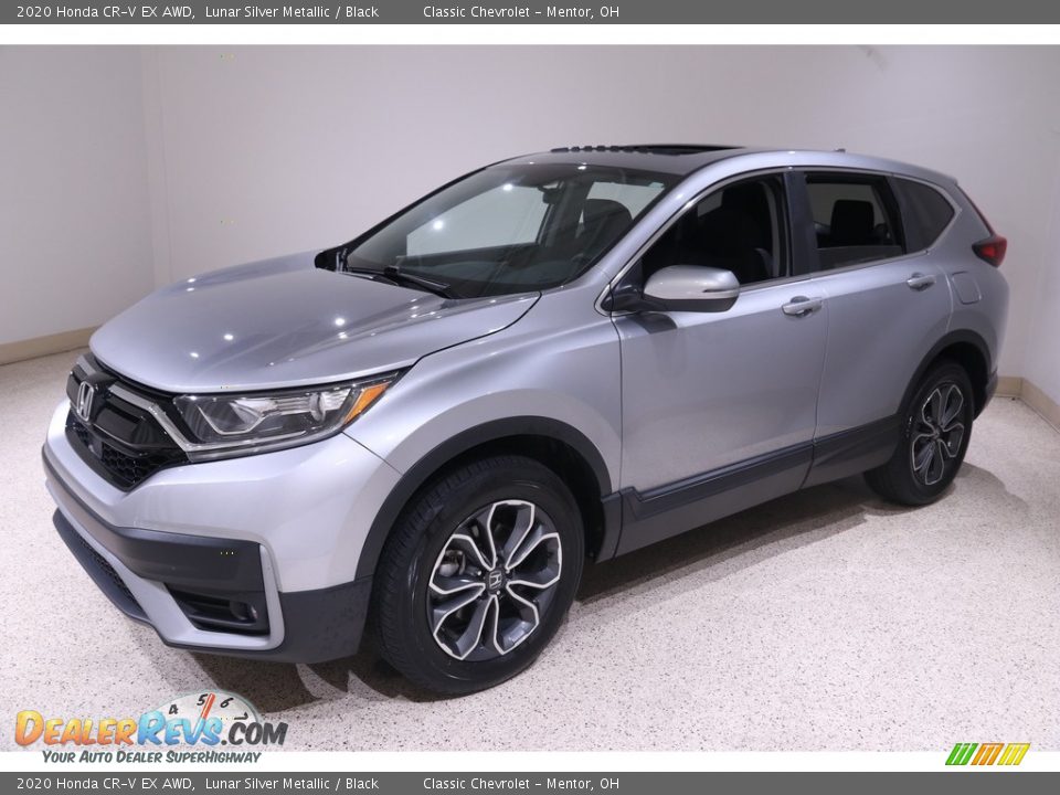 2020 Honda CR-V EX AWD Lunar Silver Metallic / Black Photo #3