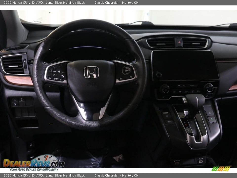 2020 Honda CR-V EX AWD Lunar Silver Metallic / Black Photo #6