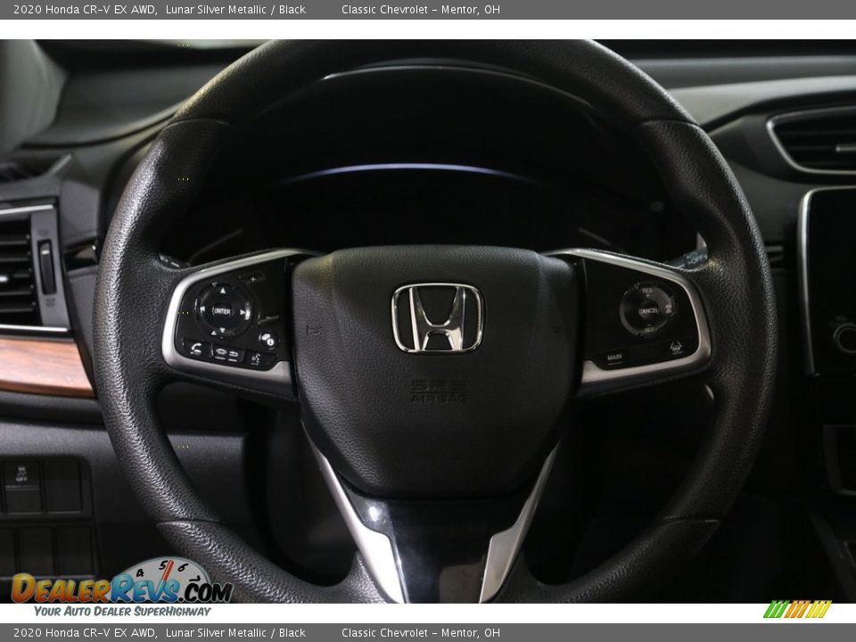 2020 Honda CR-V EX AWD Lunar Silver Metallic / Black Photo #7