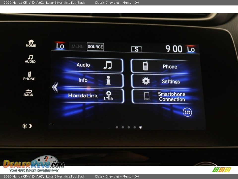 2020 Honda CR-V EX AWD Lunar Silver Metallic / Black Photo #10