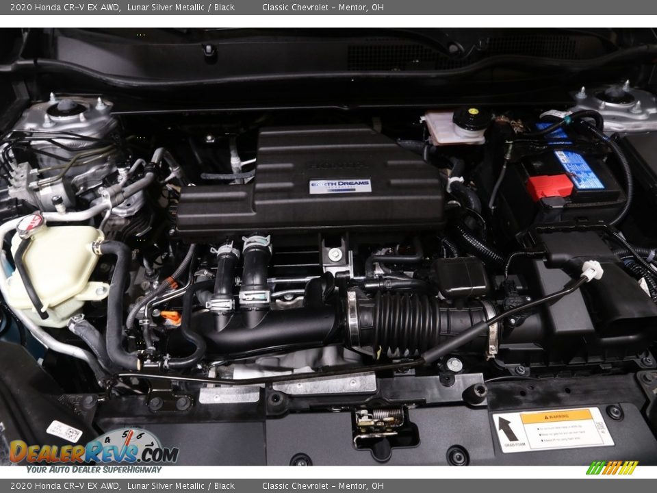 2020 Honda CR-V EX AWD Lunar Silver Metallic / Black Photo #18