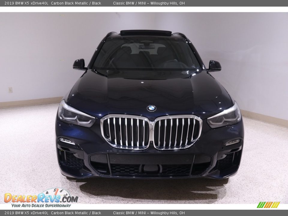 2019 BMW X5 xDrive40i Carbon Black Metallic / Black Photo #2