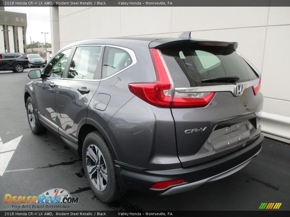 2018 Honda CR-V LX AWD Modern Steel Metallic / Black Photo #3