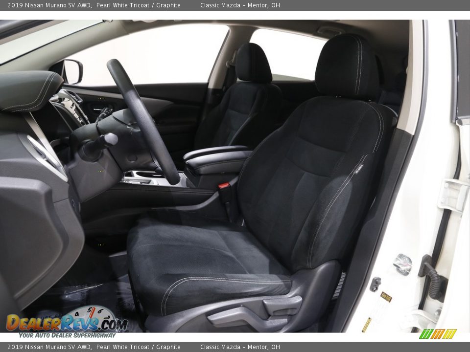 2019 Nissan Murano SV AWD Pearl White Tricoat / Graphite Photo #5