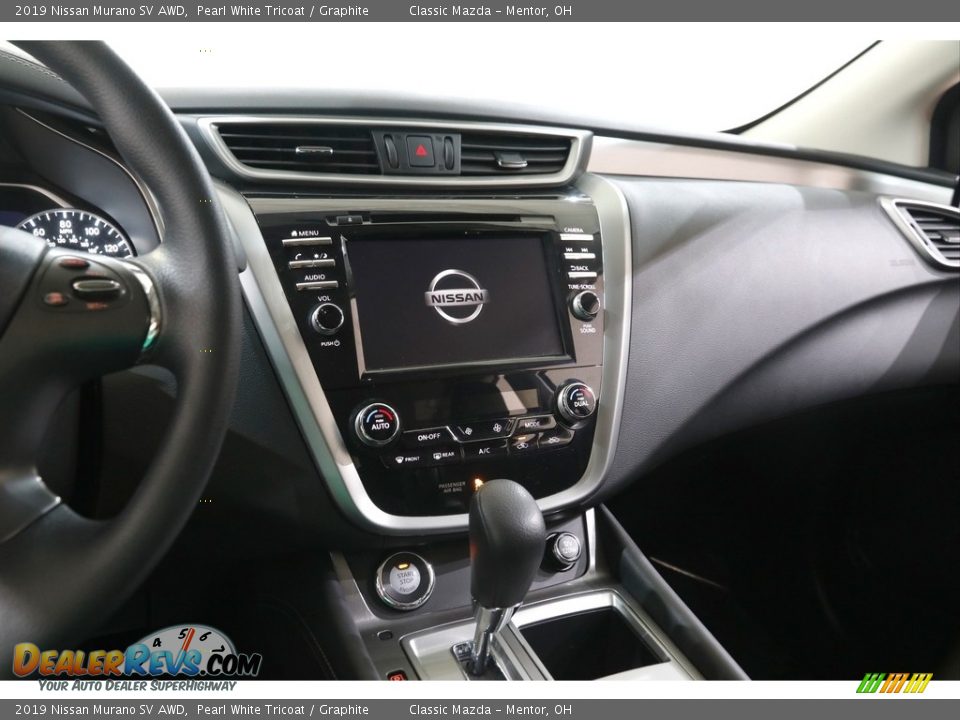 2019 Nissan Murano SV AWD Pearl White Tricoat / Graphite Photo #9
