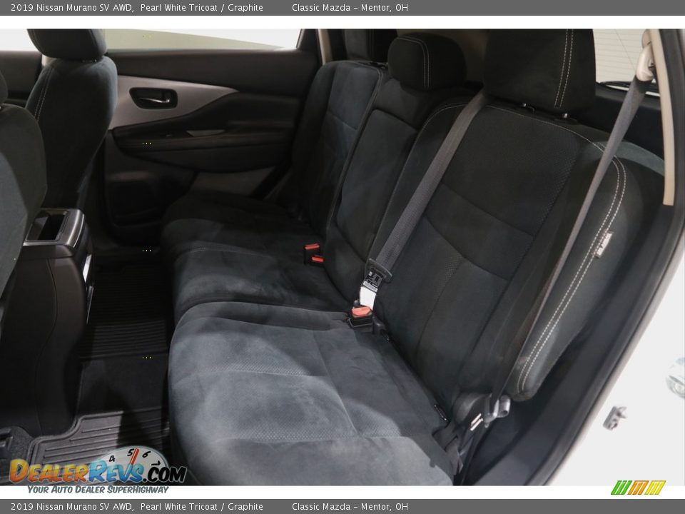 2019 Nissan Murano SV AWD Pearl White Tricoat / Graphite Photo #16