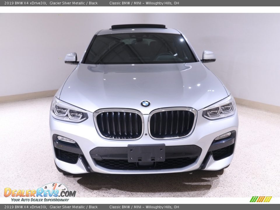 2019 BMW X4 xDrive30i Glacier Silver Metallic / Black Photo #2