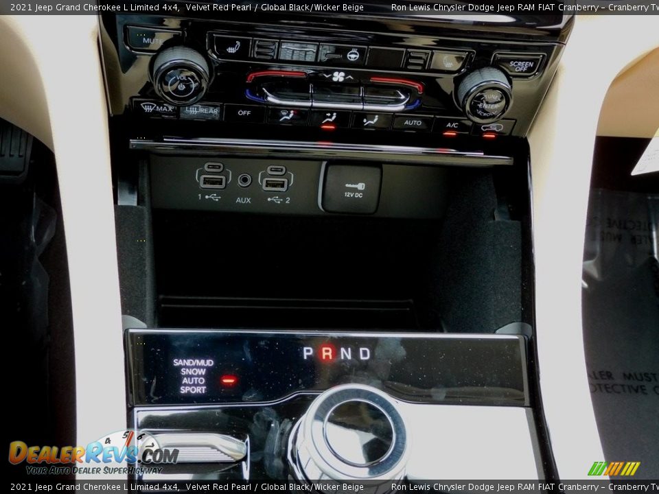 2021 Jeep Grand Cherokee L Limited 4x4 Velvet Red Pearl / Global Black/Wicker Beige Photo #19