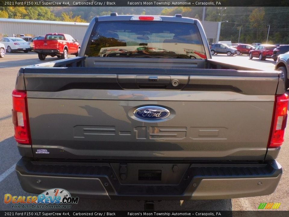 2021 Ford F150 XLT SuperCrew 4x4 Carbonized Gray / Black Photo #3