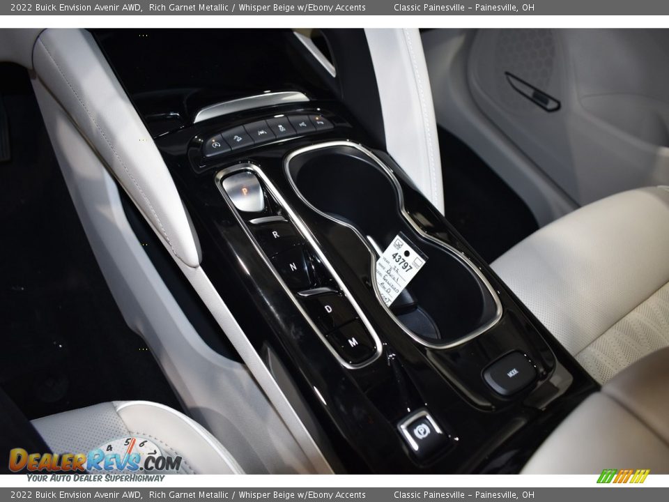2022 Buick Envision Avenir AWD Rich Garnet Metallic / Whisper Beige w/Ebony Accents Photo #16