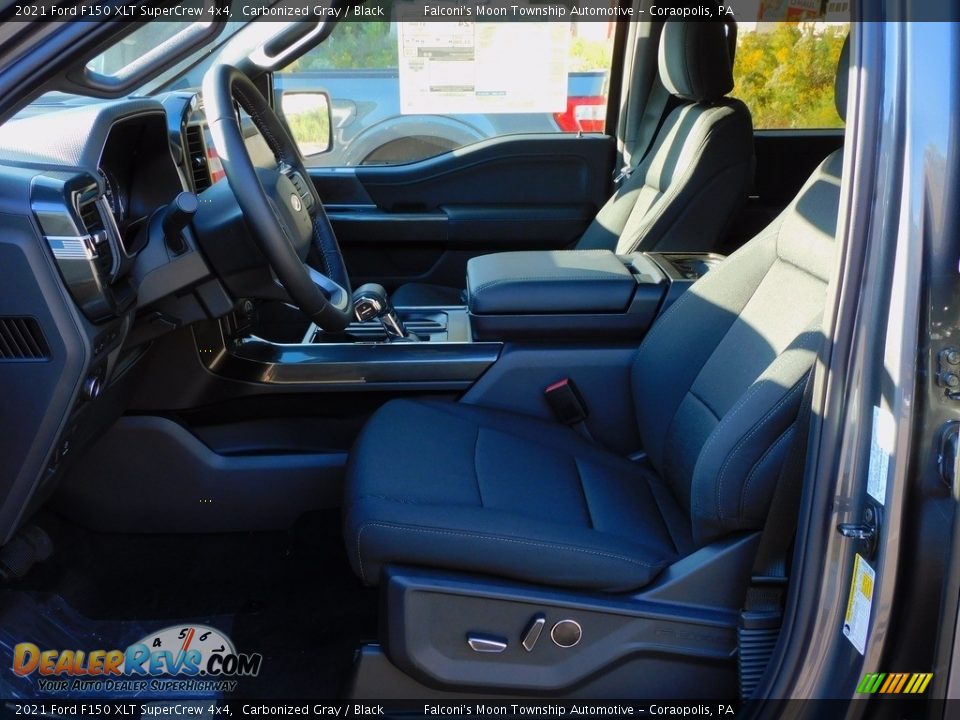 2021 Ford F150 XLT SuperCrew 4x4 Carbonized Gray / Black Photo #11