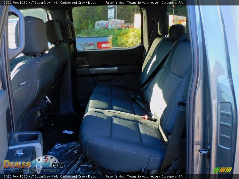 2021 Ford F150 XLT SuperCrew 4x4 Carbonized Gray / Black Photo #12