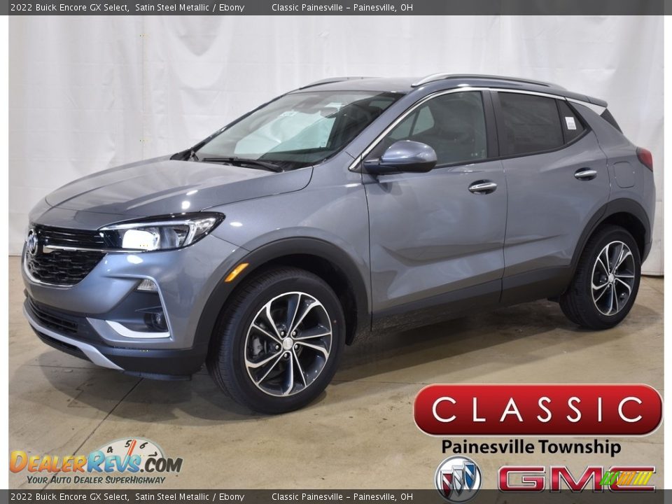 2022 Buick Encore GX Select Satin Steel Metallic / Ebony Photo #1