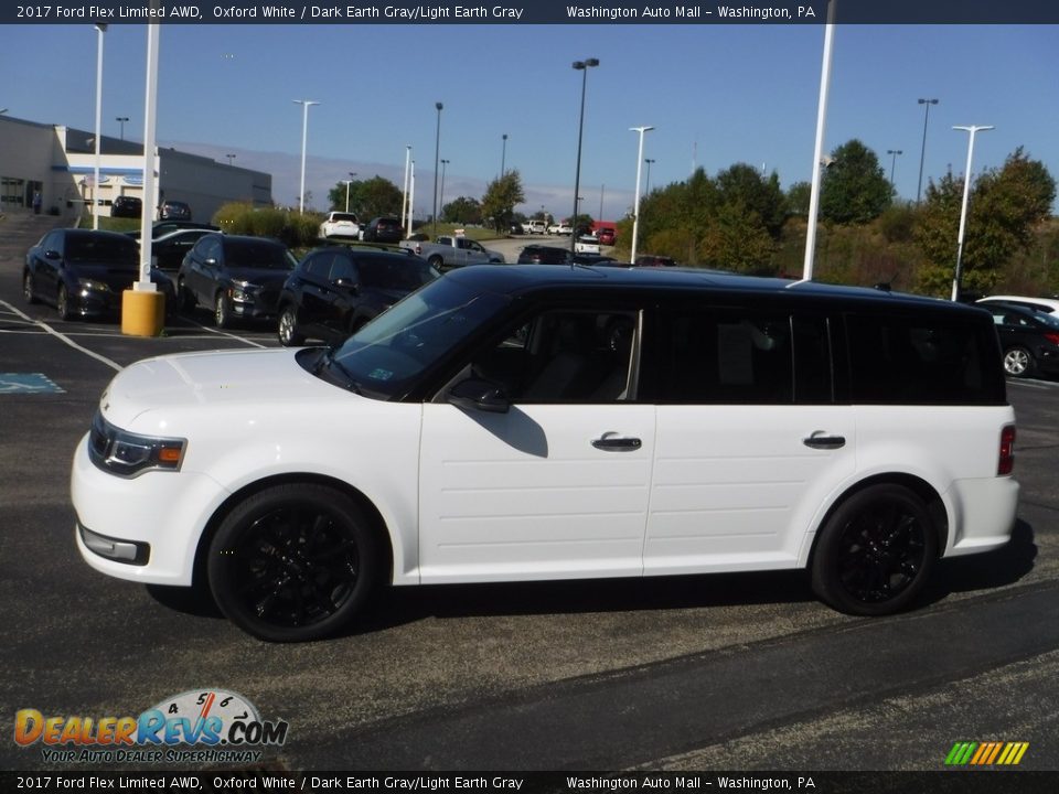 Oxford White 2017 Ford Flex Limited AWD Photo #7