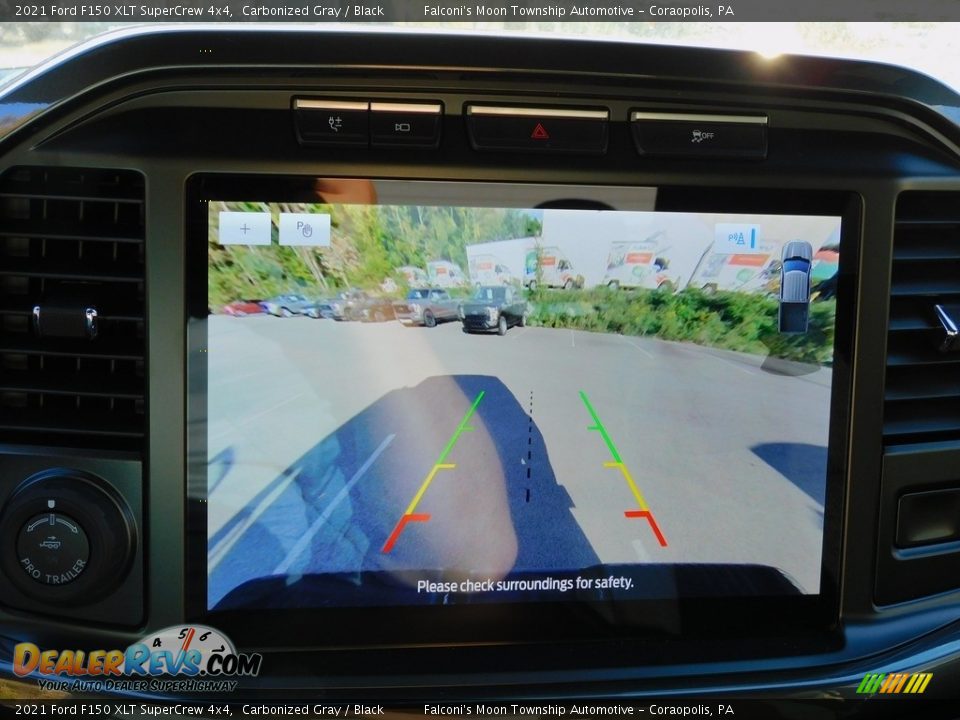 2021 Ford F150 XLT SuperCrew 4x4 Carbonized Gray / Black Photo #16