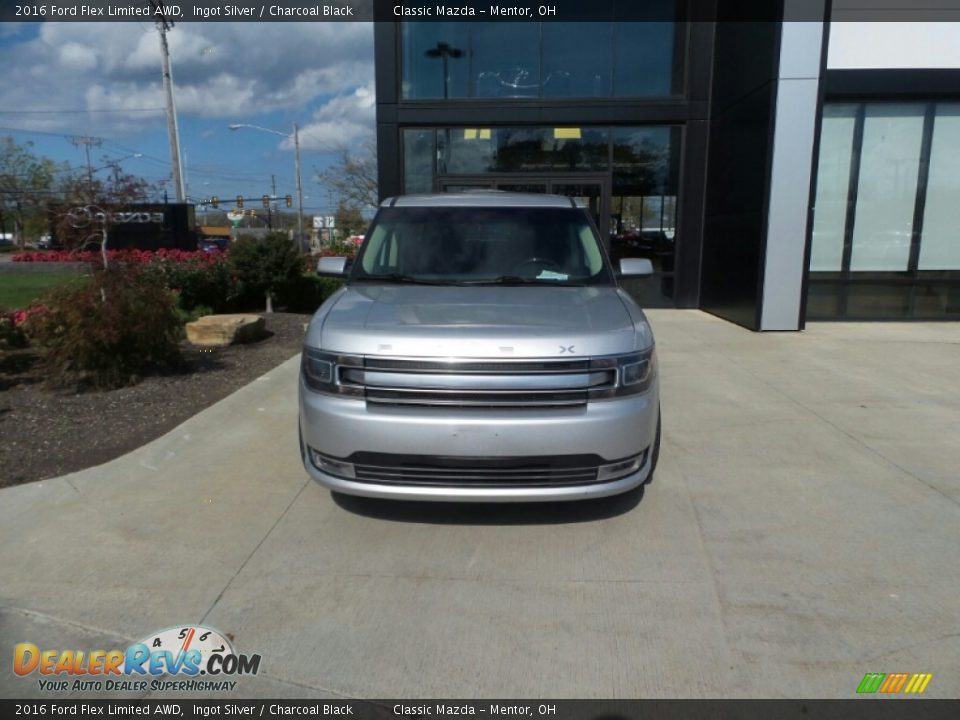 2016 Ford Flex Limited AWD Ingot Silver / Charcoal Black Photo #1