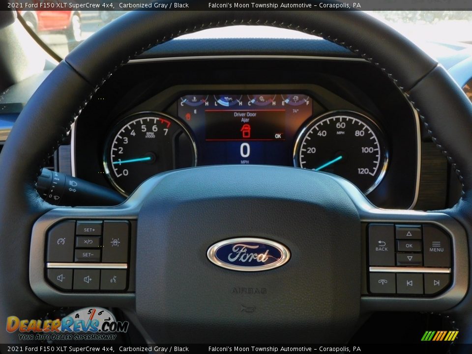 2021 Ford F150 XLT SuperCrew 4x4 Carbonized Gray / Black Photo #19