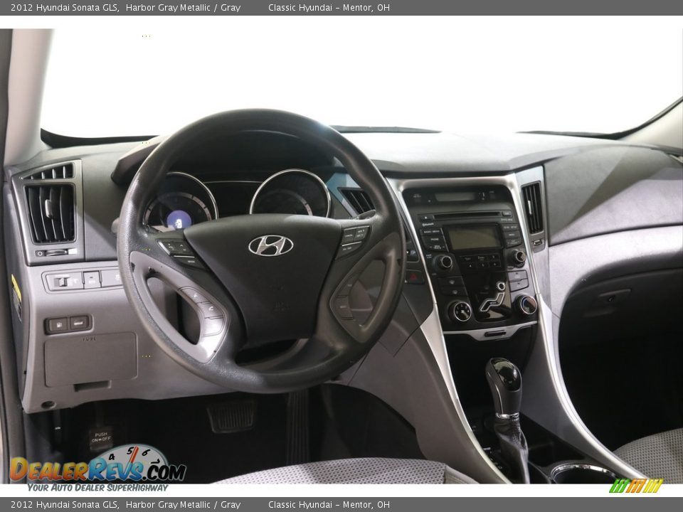 2012 Hyundai Sonata GLS Harbor Gray Metallic / Gray Photo #6