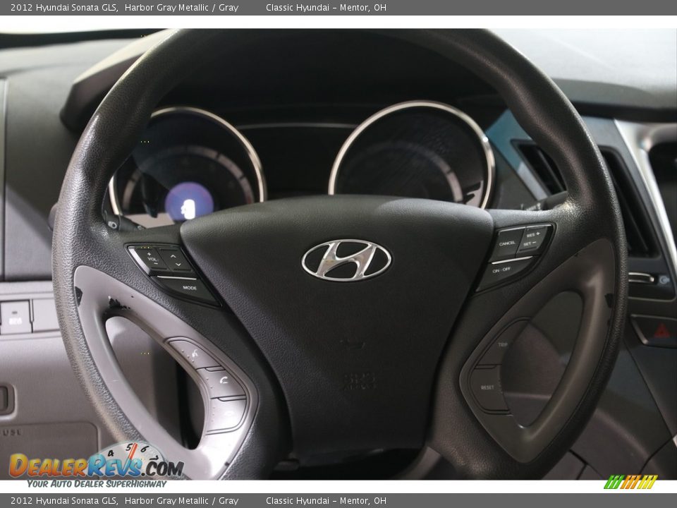 2012 Hyundai Sonata GLS Harbor Gray Metallic / Gray Photo #7