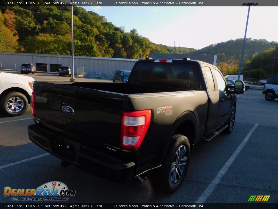 2021 Ford F150 STX SuperCrew 4x4 Agate Black / Black Photo #2