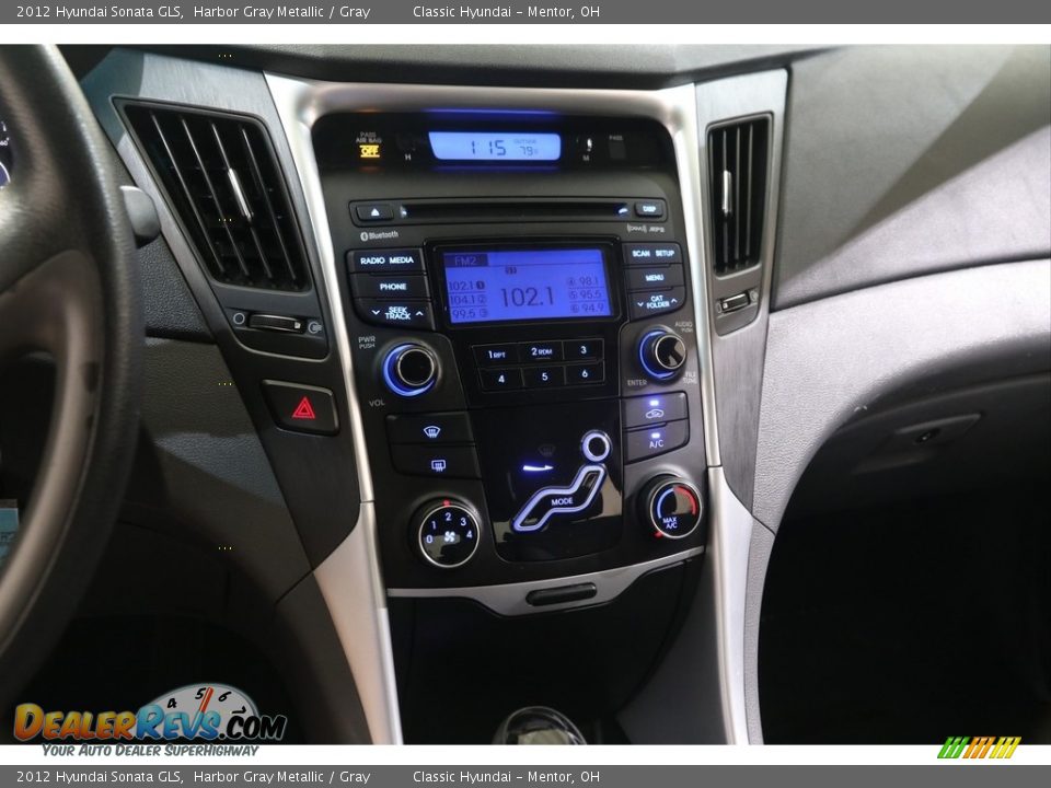 2012 Hyundai Sonata GLS Harbor Gray Metallic / Gray Photo #9
