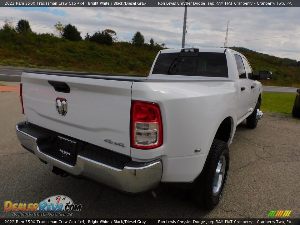 2022 Ram 3500 Tradesman Crew Cab 4x4 Bright White / Black/Diesel Gray Photo #5