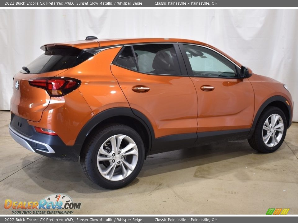 Sunset Glow Metallic 2022 Buick Encore GX Preferred AWD Photo #2