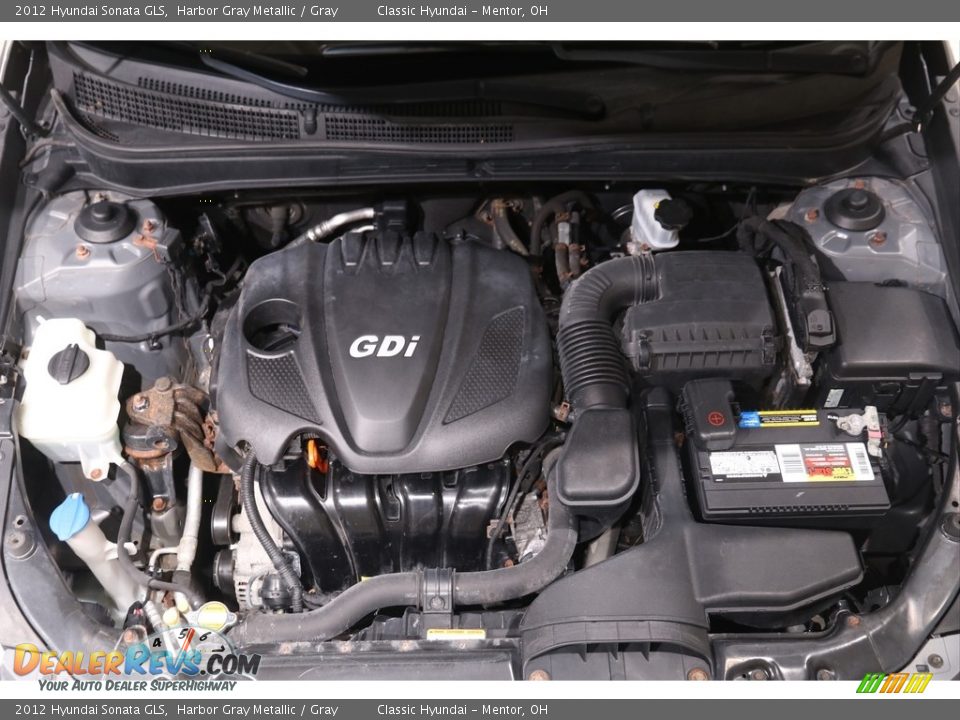 2012 Hyundai Sonata GLS Harbor Gray Metallic / Gray Photo #17