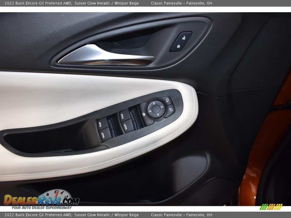 2022 Buick Encore GX Preferred AWD Sunset Glow Metallic / Whisper Beige Photo #8