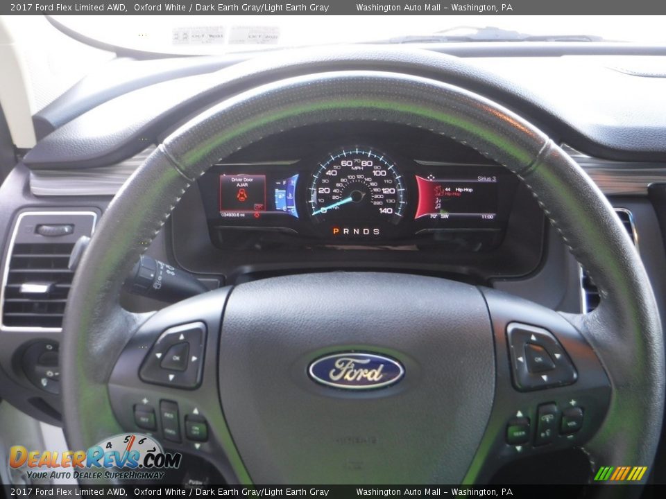 2017 Ford Flex Limited AWD Steering Wheel Photo #24