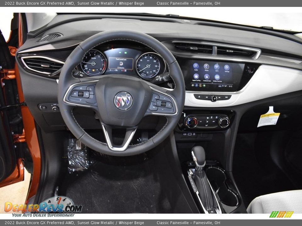 Dashboard of 2022 Buick Encore GX Preferred AWD Photo #10
