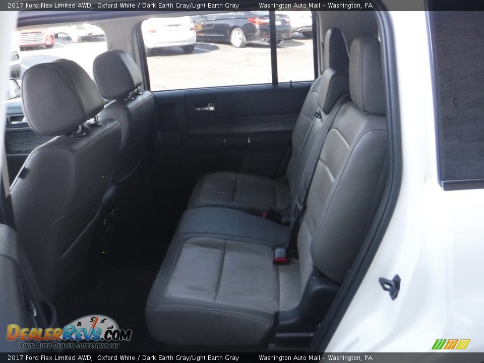 Rear Seat of 2017 Ford Flex Limited AWD Photo #31