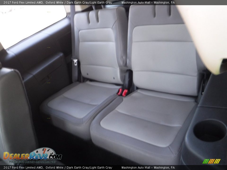 Rear Seat of 2017 Ford Flex Limited AWD Photo #32