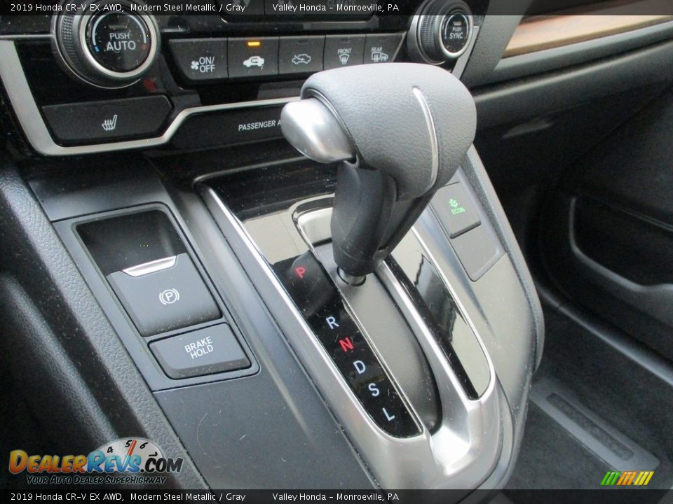 2019 Honda CR-V EX AWD Modern Steel Metallic / Gray Photo #18