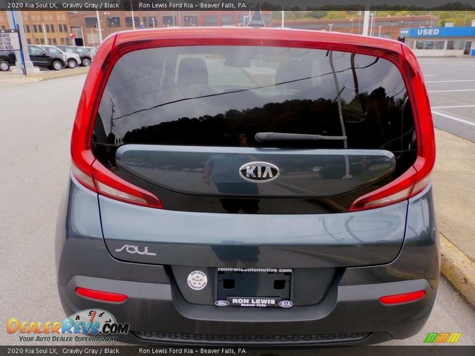 2020 Kia Soul LX Gravity Gray / Black Photo #3