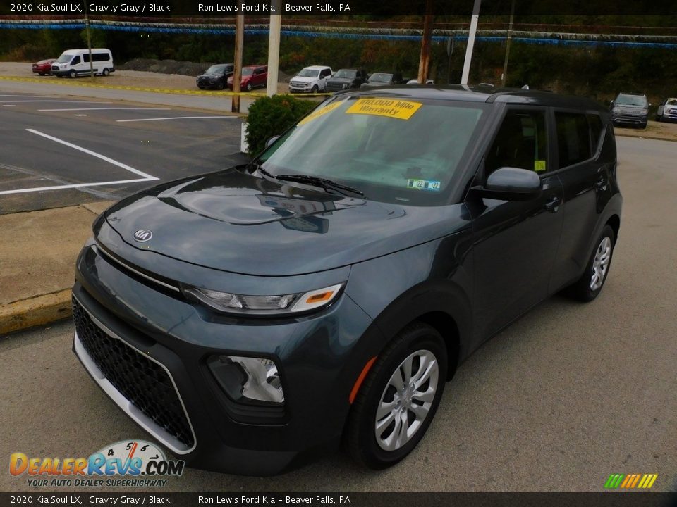 2020 Kia Soul LX Gravity Gray / Black Photo #7